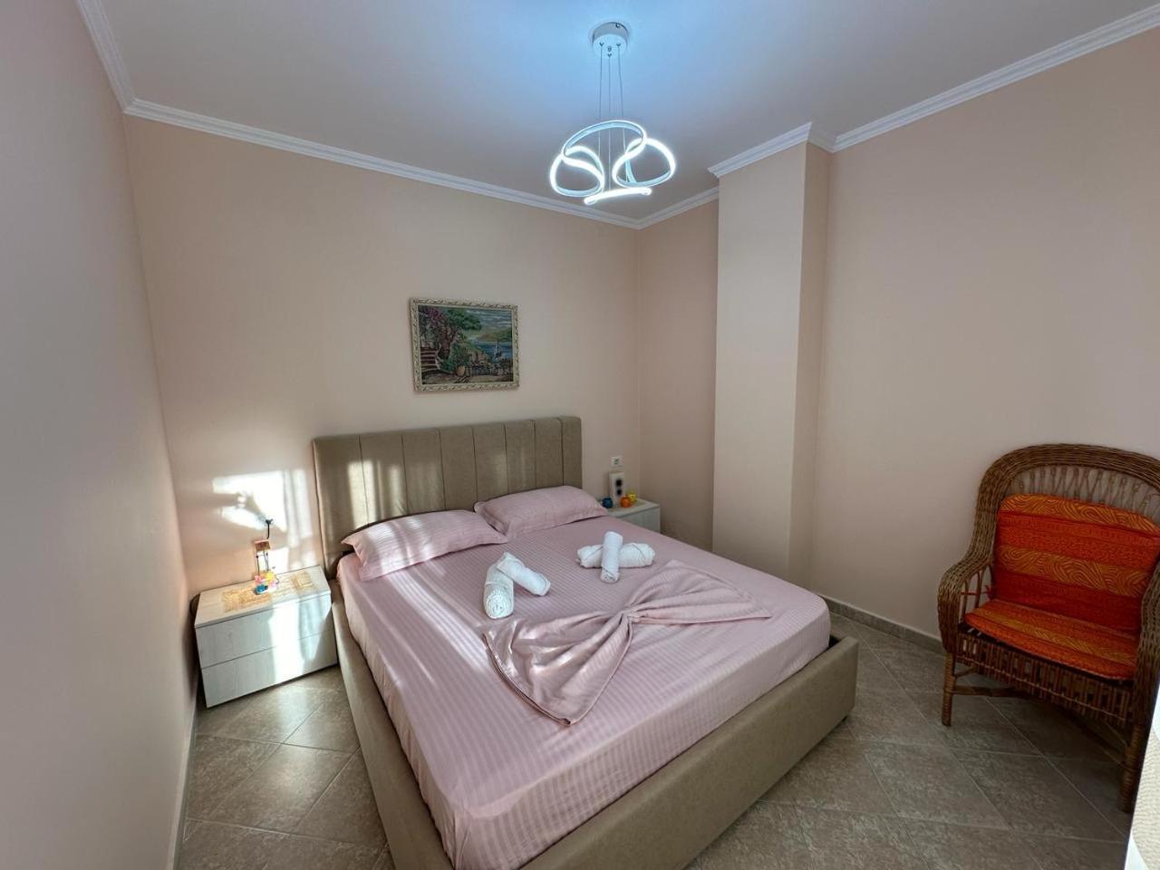 Sunset Sea View - Beachfront Balcony - Ac - Wifi Durrës Extérieur photo
