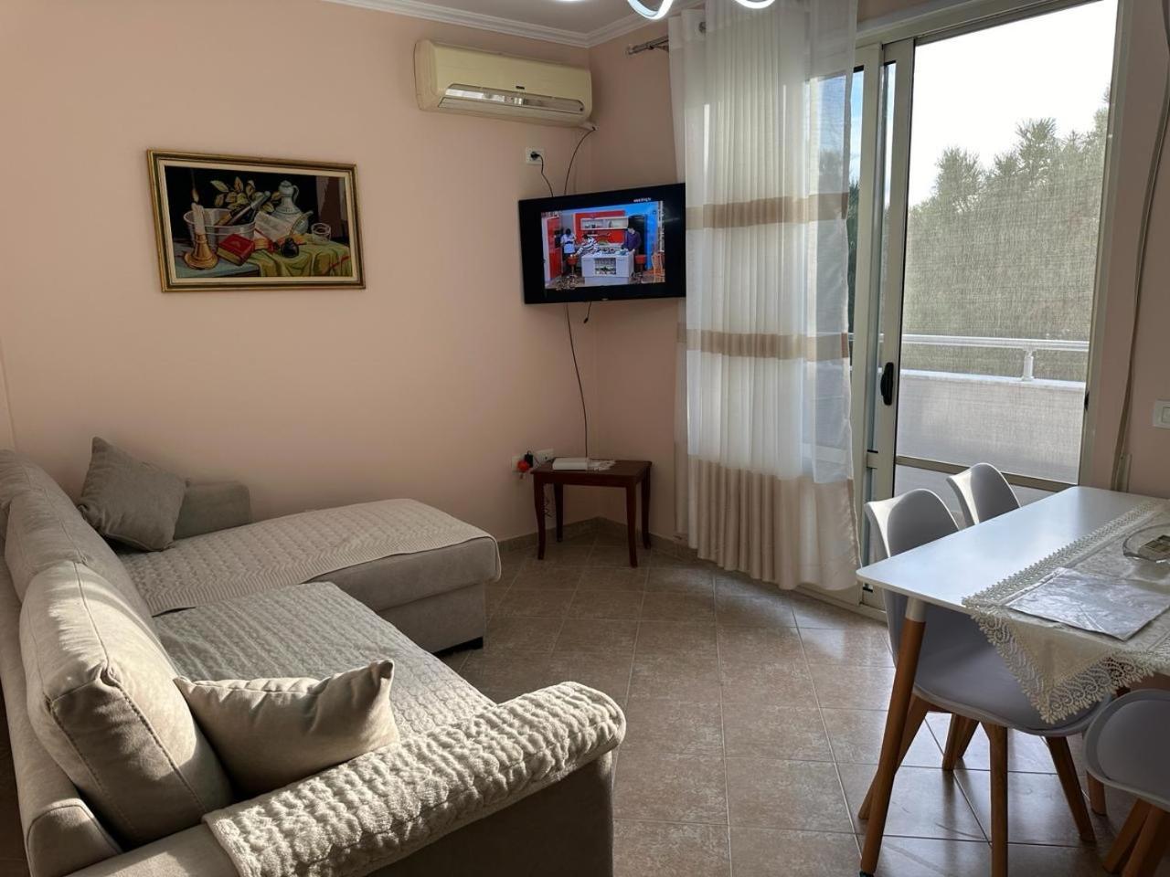 Sunset Sea View - Beachfront Balcony - Ac - Wifi Durrës Extérieur photo