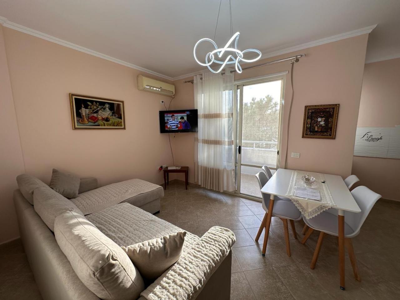 Sunset Sea View - Beachfront Balcony - Ac - Wifi Durrës Extérieur photo