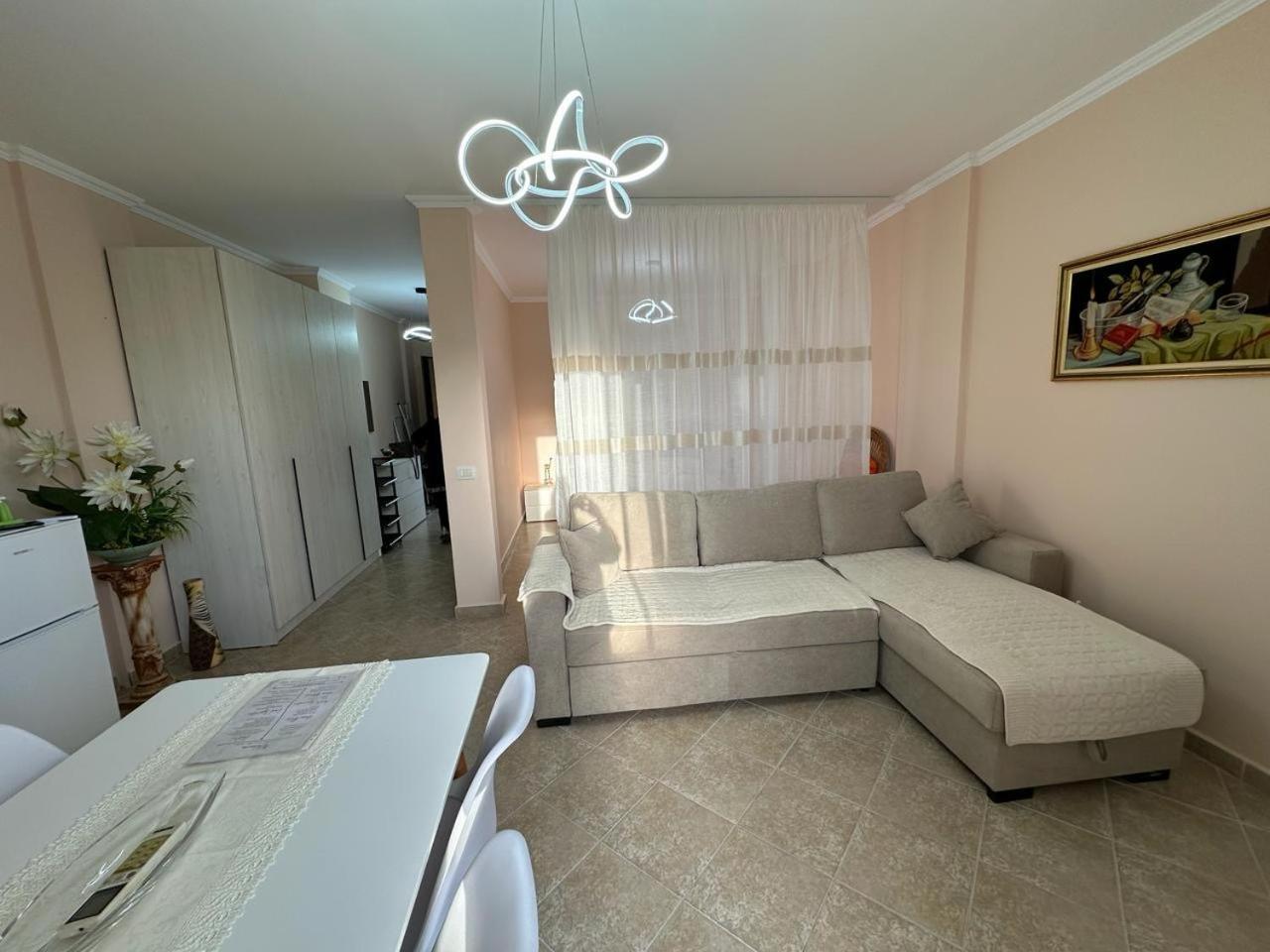 Sunset Sea View - Beachfront Balcony - Ac - Wifi Durrës Extérieur photo
